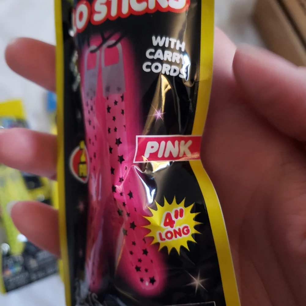 3 For $9- Kids Glow Stick Set - Yellow, Blue, Pink